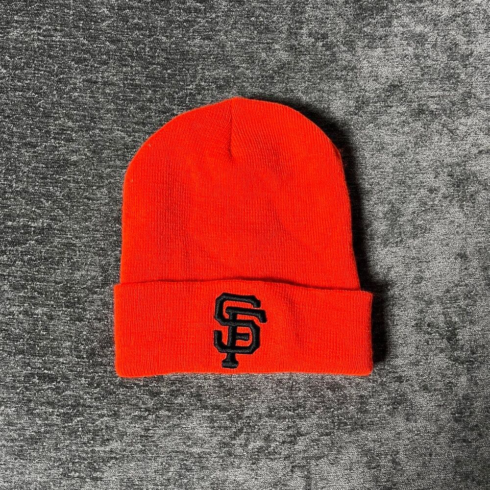 Mlb Men's Orange and Red Hat